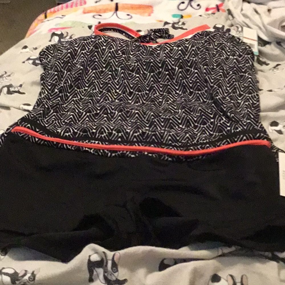 South Point Tankini & Short Set Size 12 new